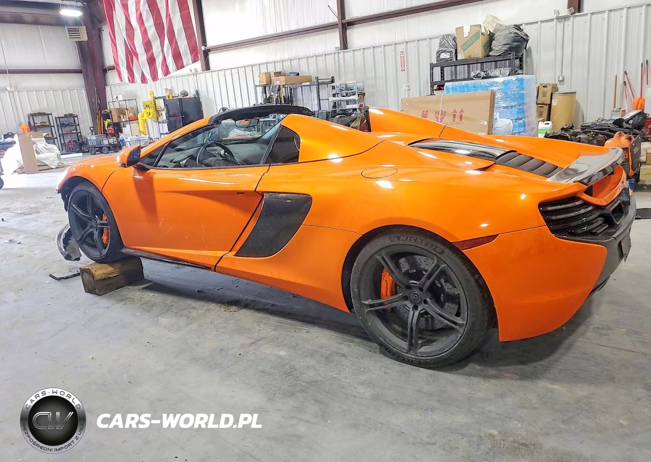 2015 Mclaren Automotive 650S Spider VIN:SBM11FAA8FW003740 - 2