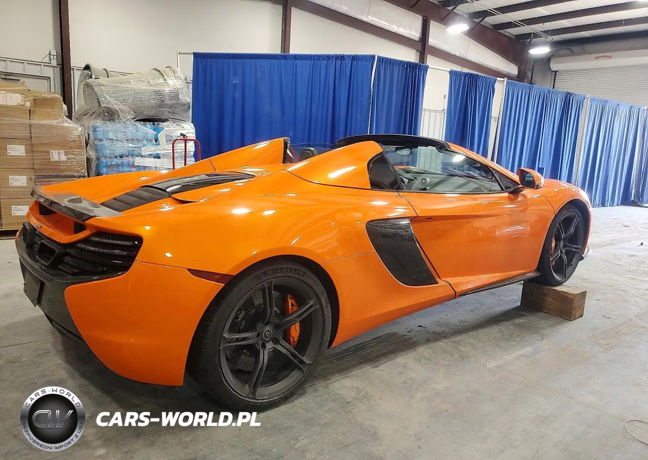 2015 Mclaren Automotive 650S Spider VIN:SBM11FAA8FW003740 - 3