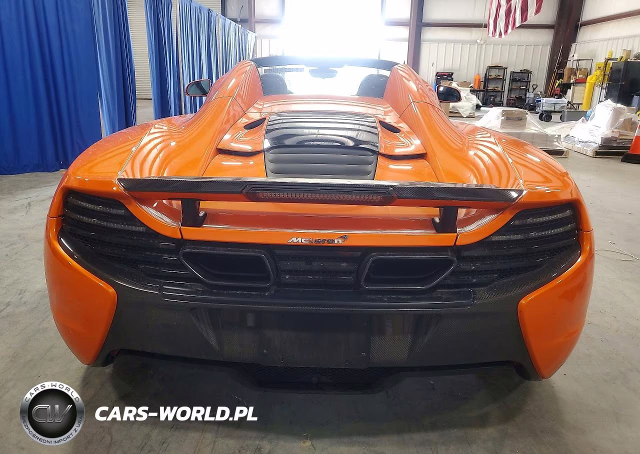 2015 Mclaren Automotive 650S Spider VIN:SBM11FAA8FW003740 - 6