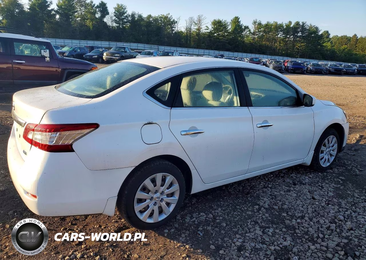 2014 NISSAN SENTRA S VIN:3N1AB7AP0EL686380 - 3