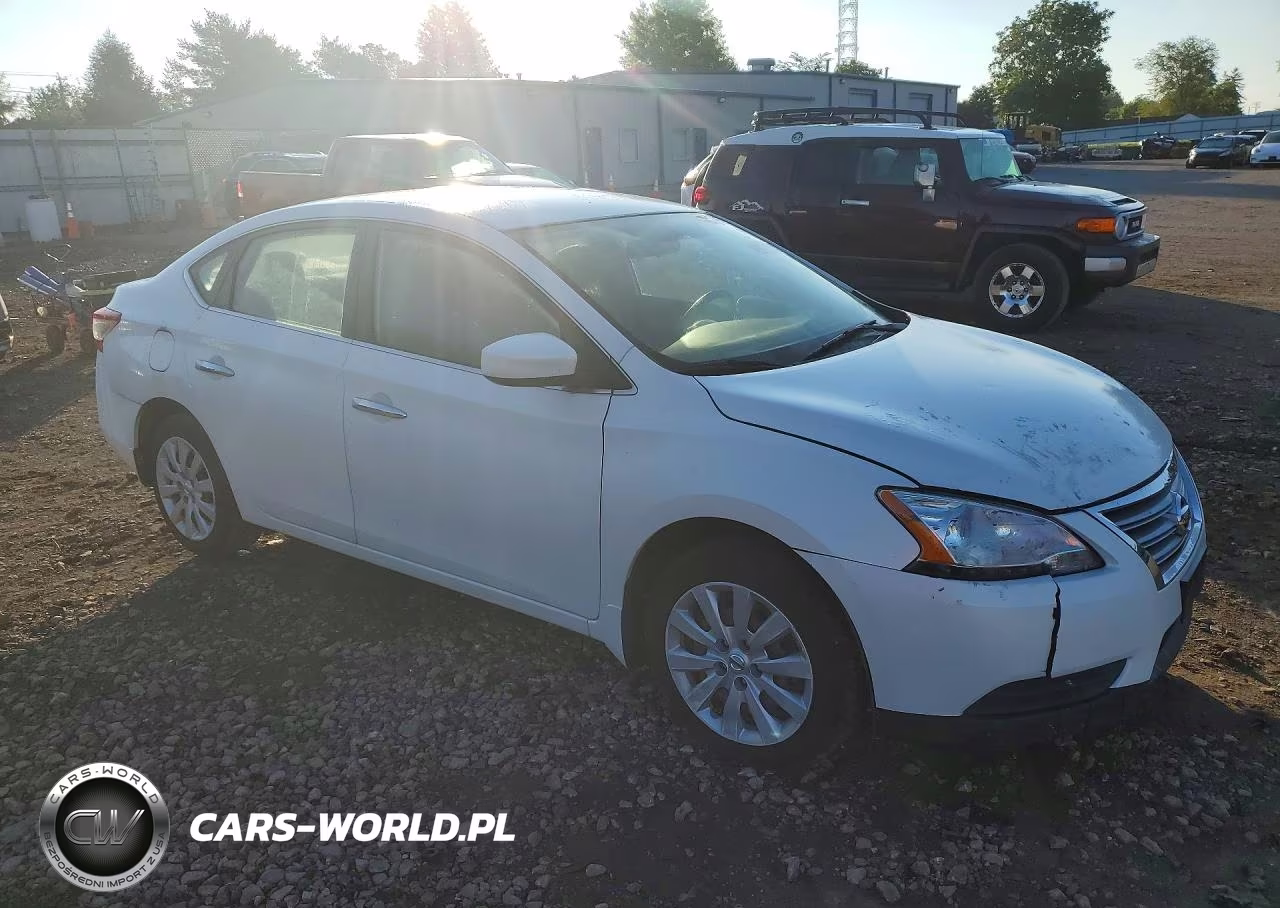 2014 NISSAN SENTRA S VIN:3N1AB7AP0EL686380 - 4