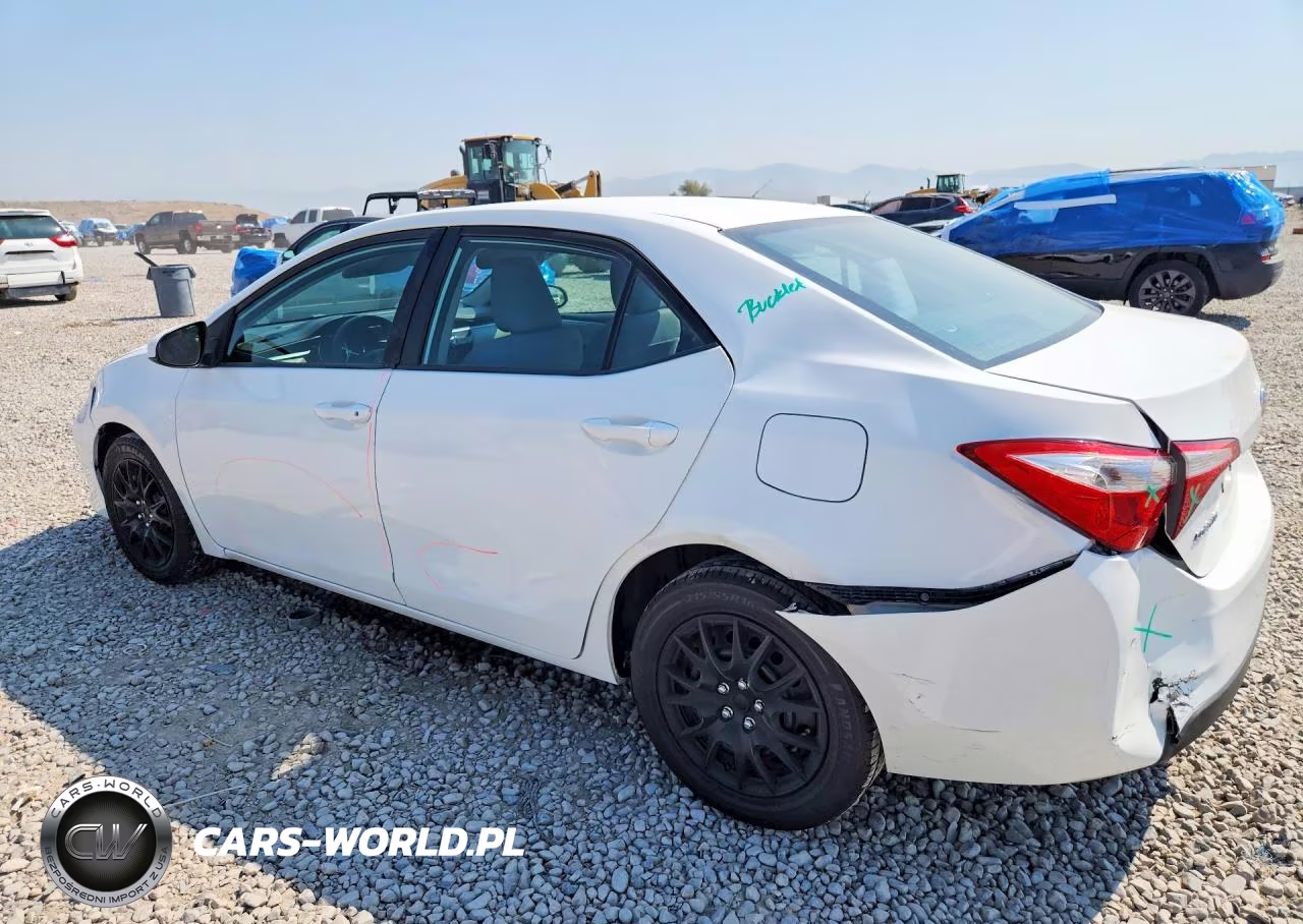 TOYOTA COROLLA L VIN:2T1BURHE7EC077317 - 2