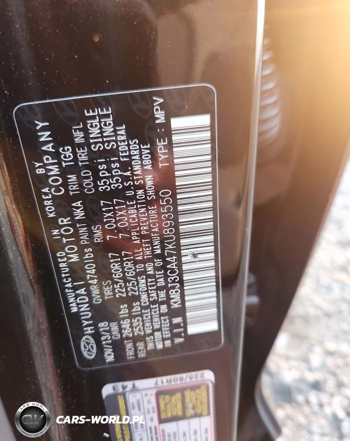 2019 Hyundai Tucson Value VIN:KM8J3CA47KU893550 - 13
