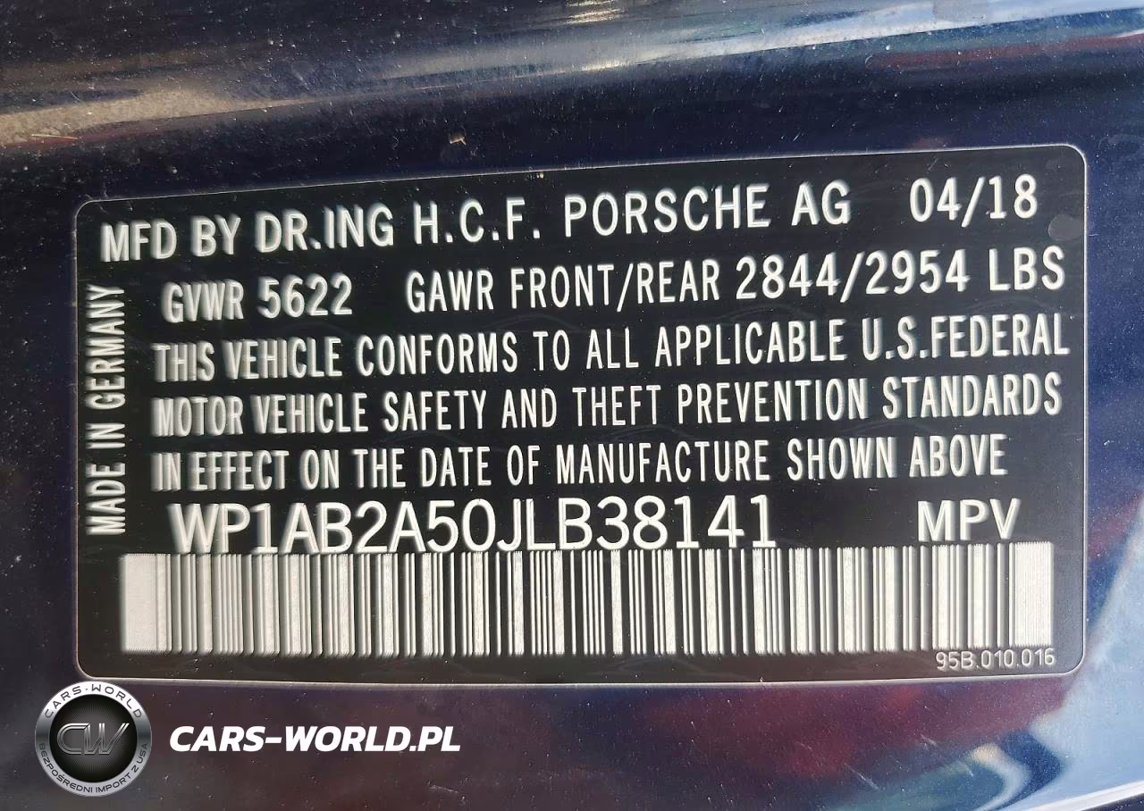 2018 Porsche Macan S VIN:WP1AB2A50JLB38141 - 13