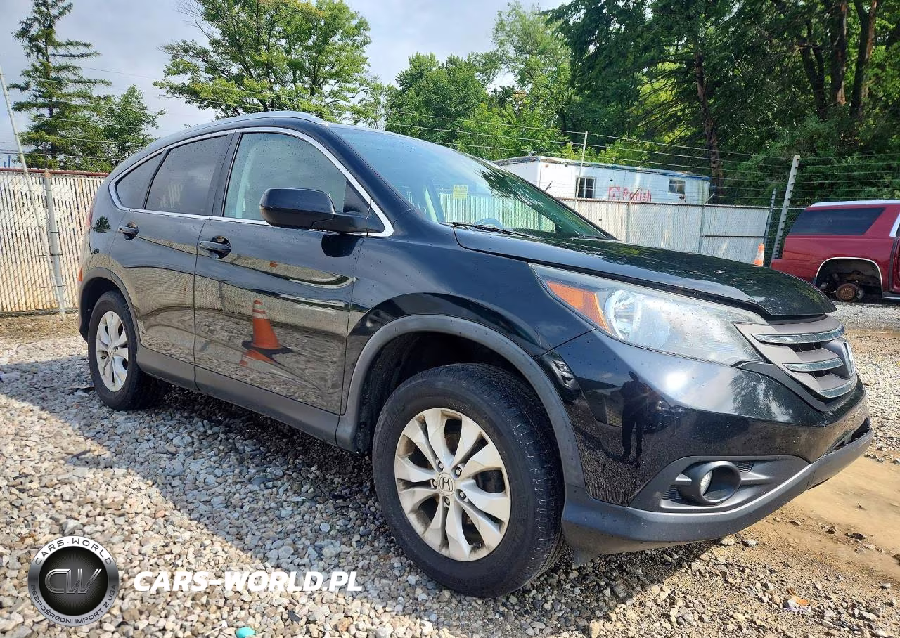 2012 Honda Cr-V Exl VIN:2HKRM4H78CH610420 - 4