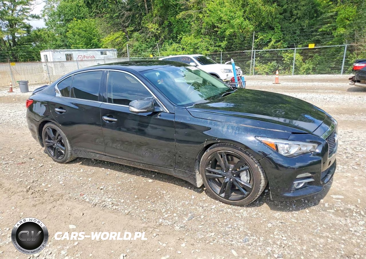 2014 Infiniti Q50 Hybrid Premium VIN:JN1AV7AP8EM691355 - 4