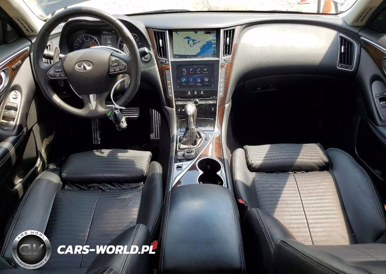 2014 Infiniti Q50 Hybrid Premium VIN:JN1AV7AP8EM691355 - 8