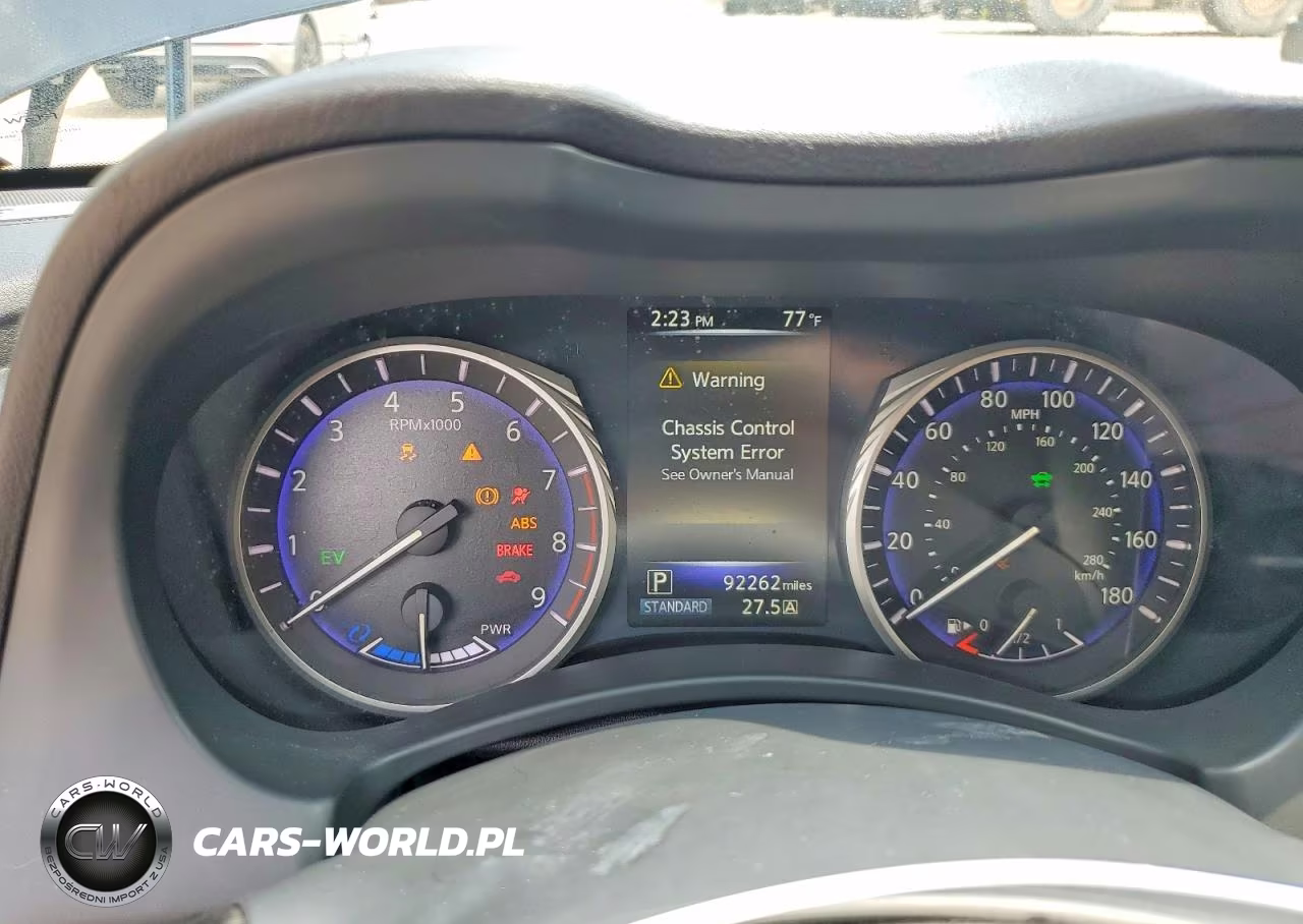 2014 Infiniti Q50 Hybrid Premium VIN:JN1AV7AP8EM691355 - 9