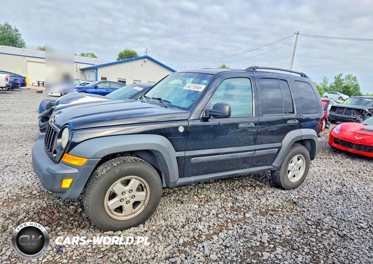 2007 Jeep Liberty Sport VIN:1J4GL48K17W501497 - 1