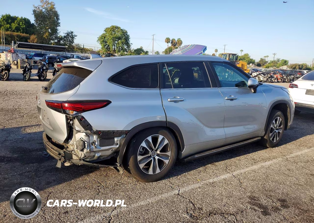 2023 Toyota Highlander Xle VIN:5TDKDRAH3PS008008 - 3
