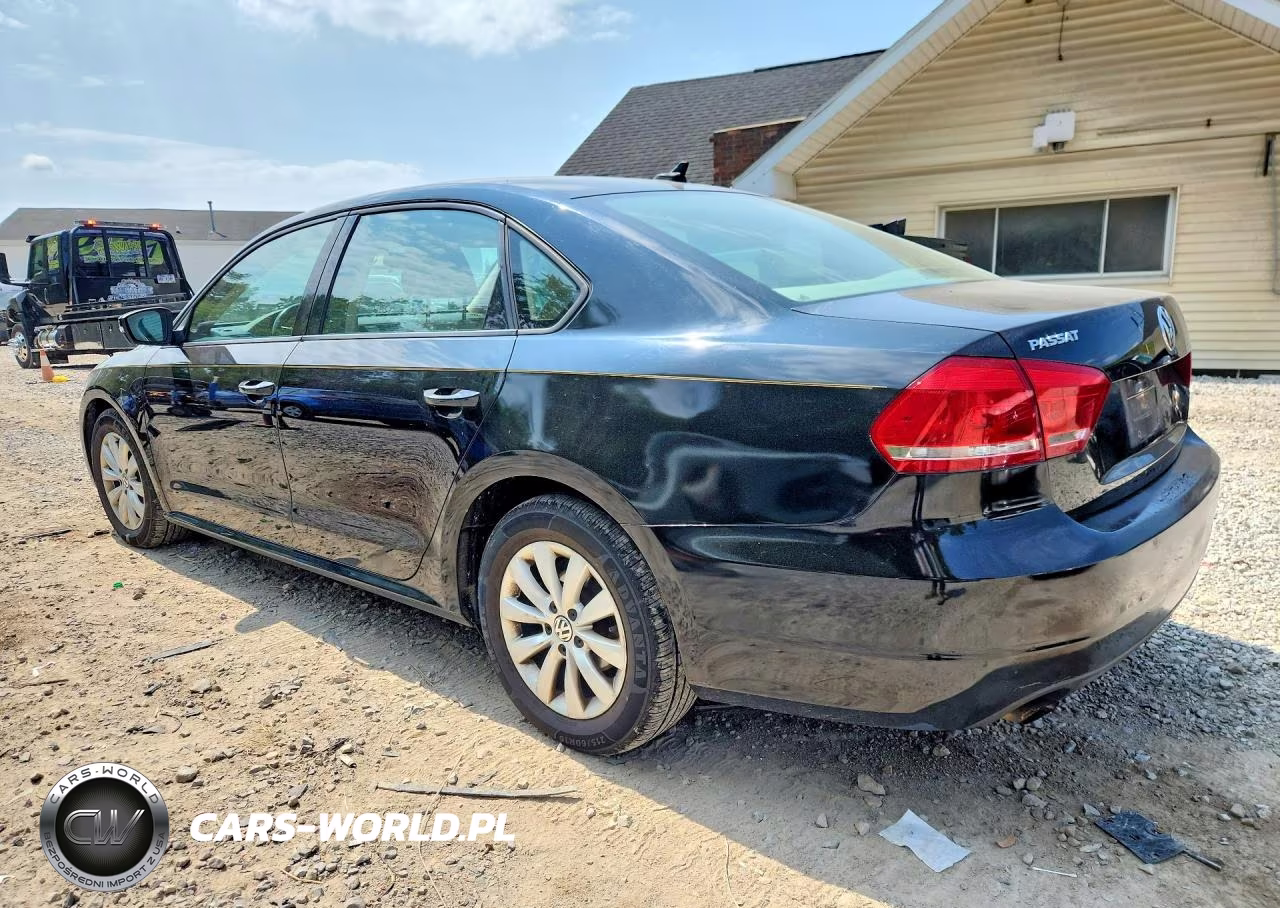 2014 Volkswagen Passat S VIN:1VWAP7A35EC003562 - 2