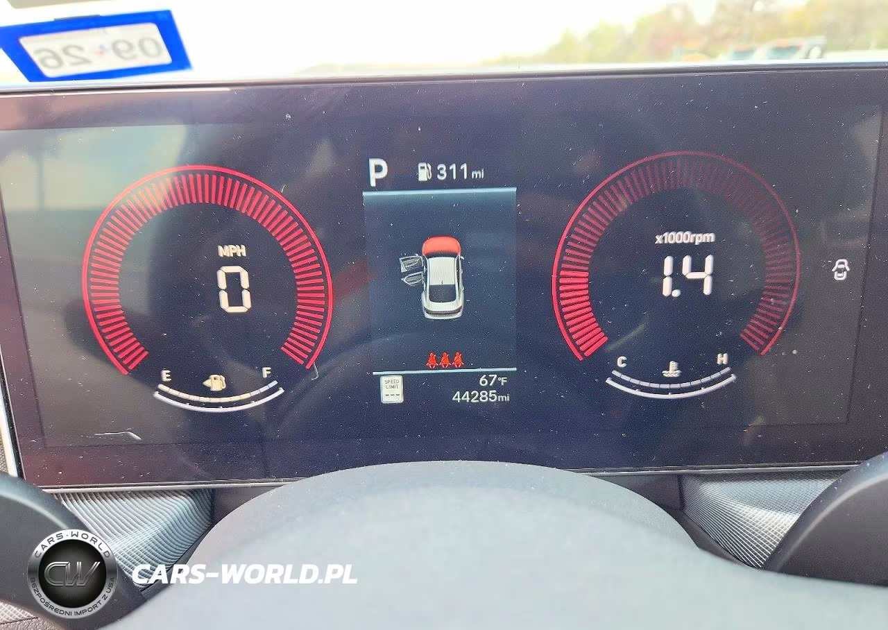 2025 Hyundai Sonata Sel VIN:KMHL64JA2SA436917 - 9