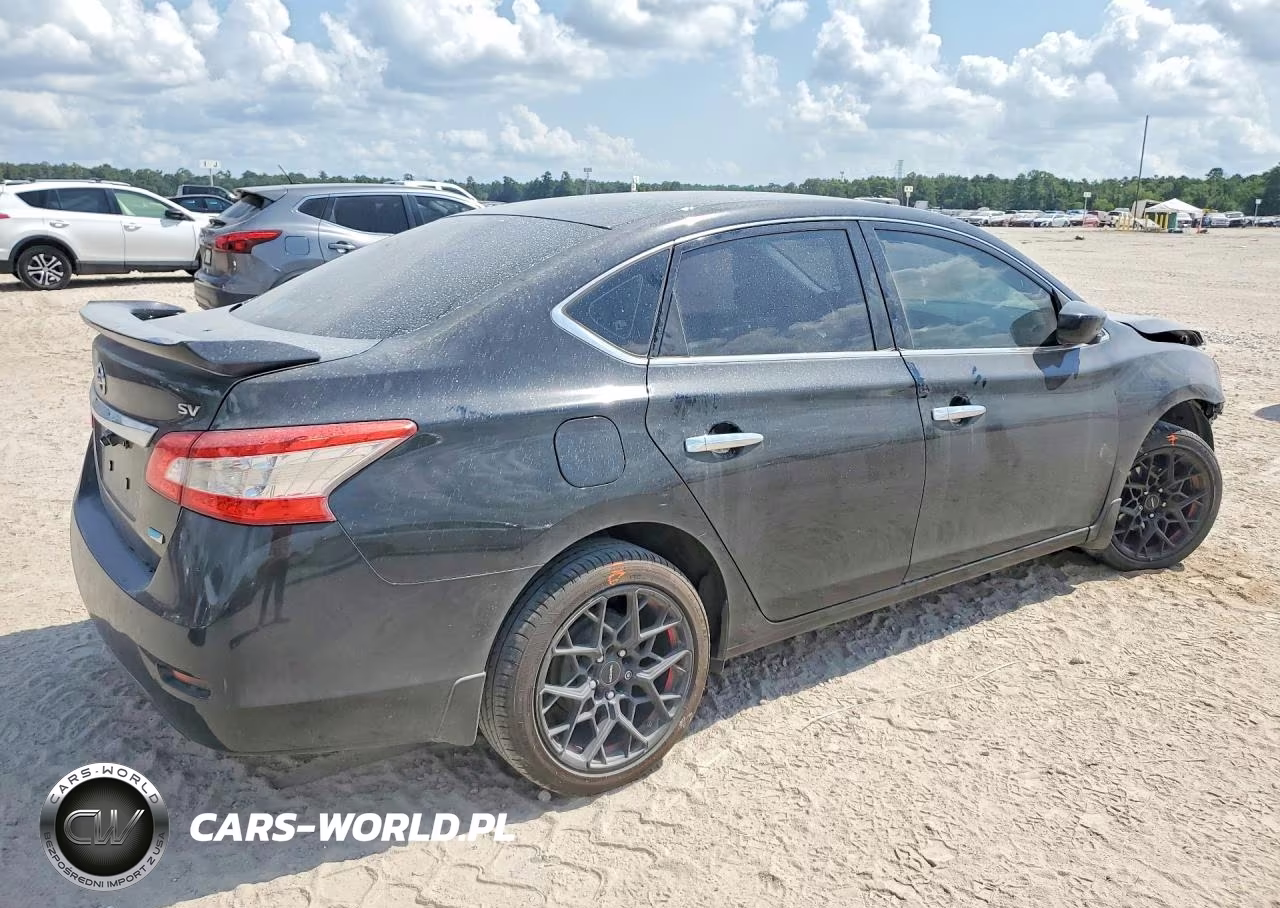 2014 Nissan Sentra Sv VIN:3N1AB7AP9EY216688 - 3