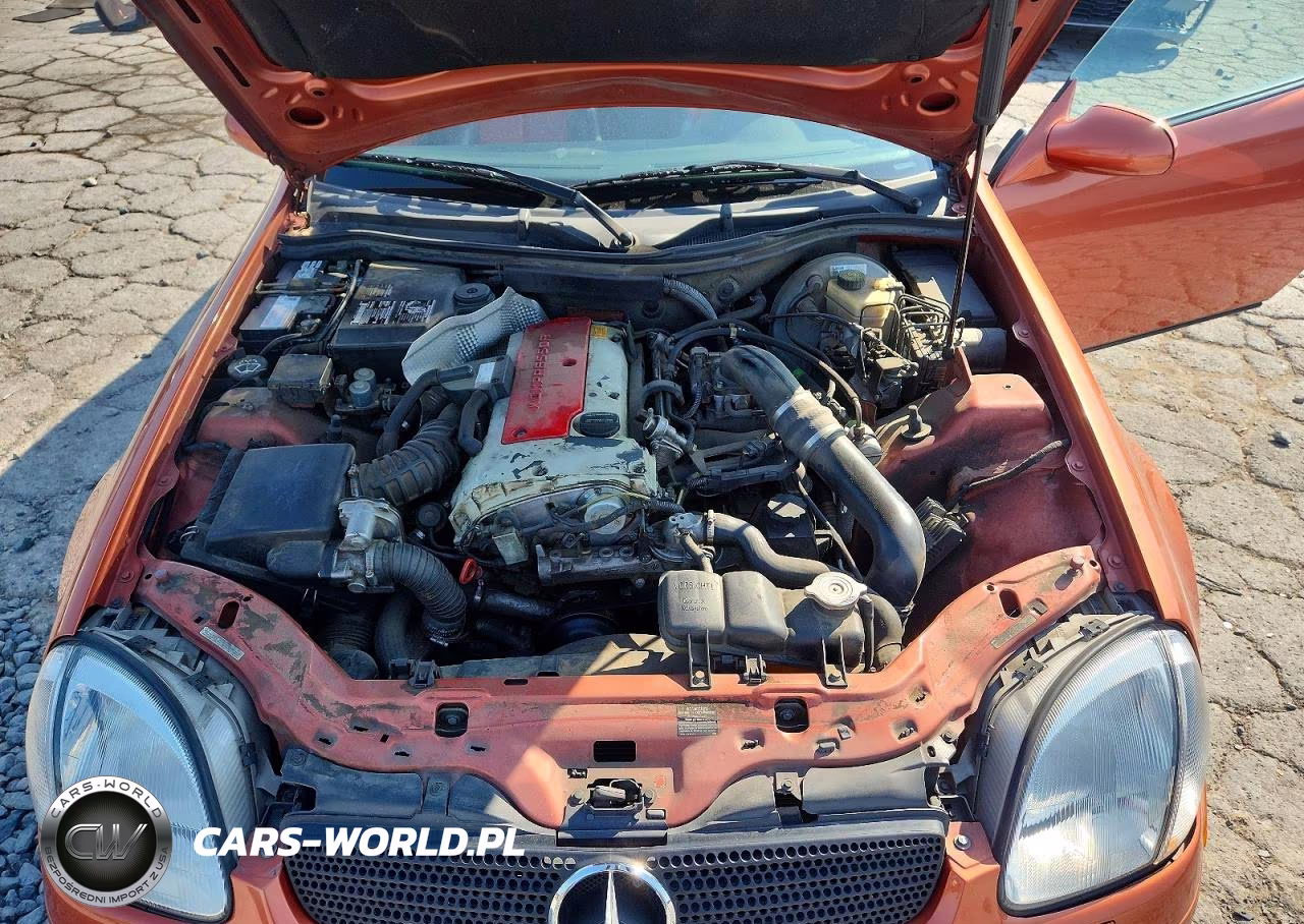 2000 Mercedes-Benz Slk 230 Kompressor VIN:WDBKK47F1YF149125 - 11