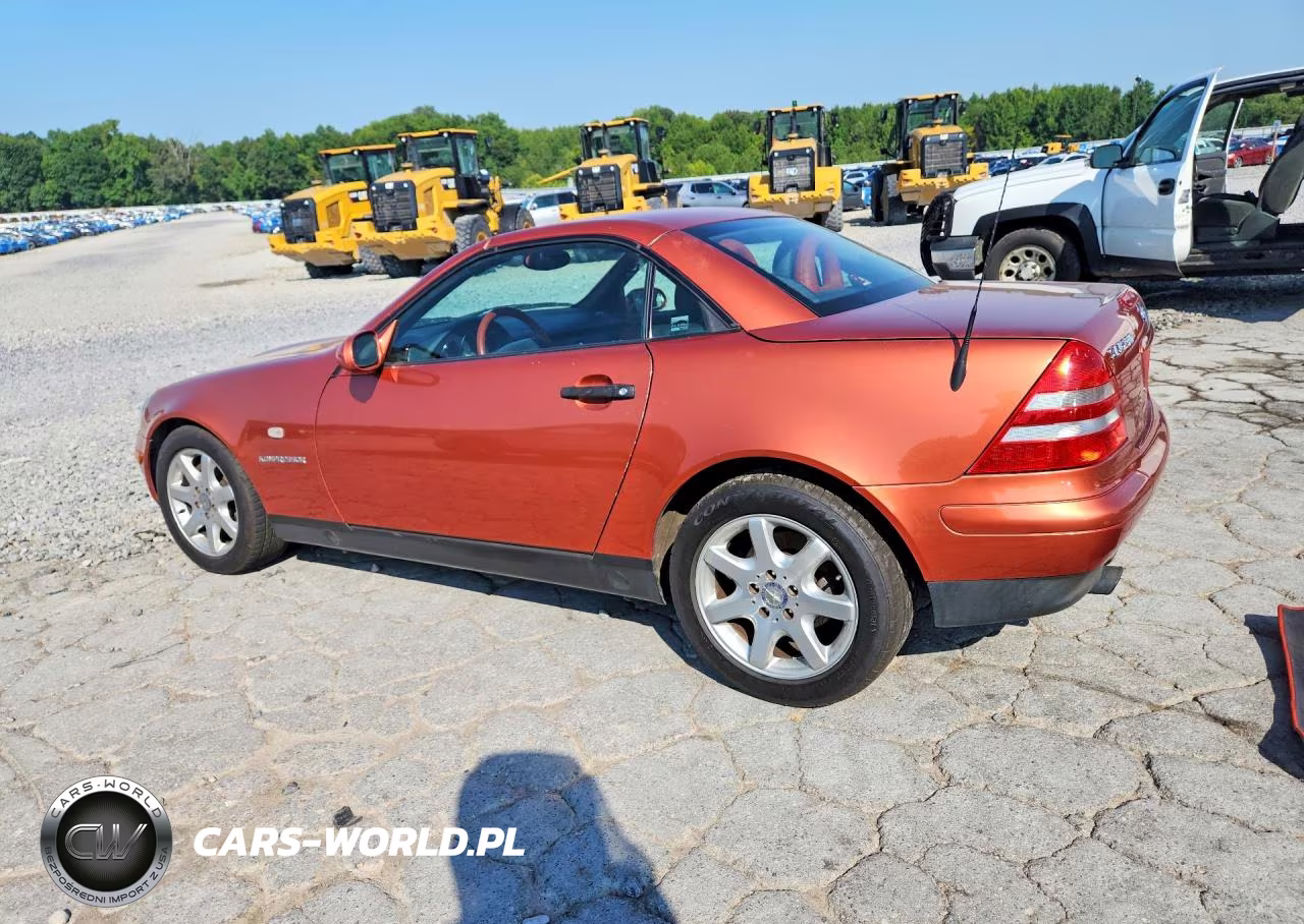 2000 Mercedes-Benz Slk 230 Kompressor VIN:WDBKK47F1YF149125 - 2