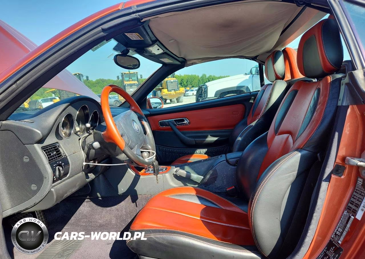 2000 Mercedes-Benz Slk 230 Kompressor VIN:WDBKK47F1YF149125 - 7