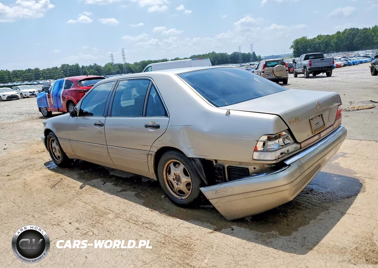 1998 Mercedes-Benz S 420 VIN:WDBGA43G8WA380640 - 2