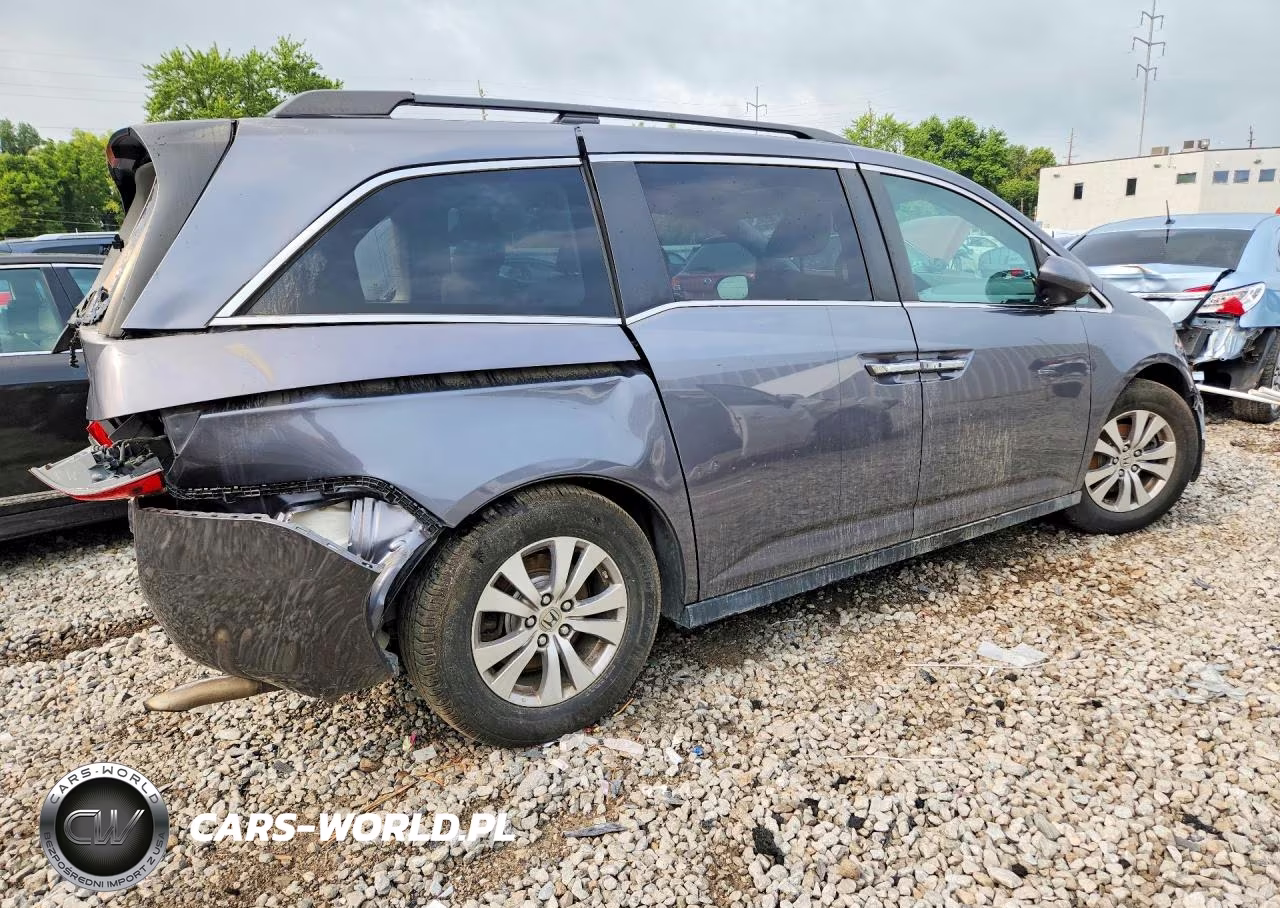 2014 Honda Odyssey Exl VIN:5FNRL5H69EB092481 - 3