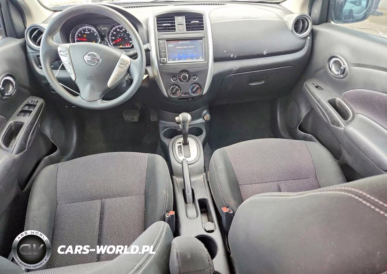 2019 Nissan Versa Sv VIN:3N1CN7AP4KL827852 - 8