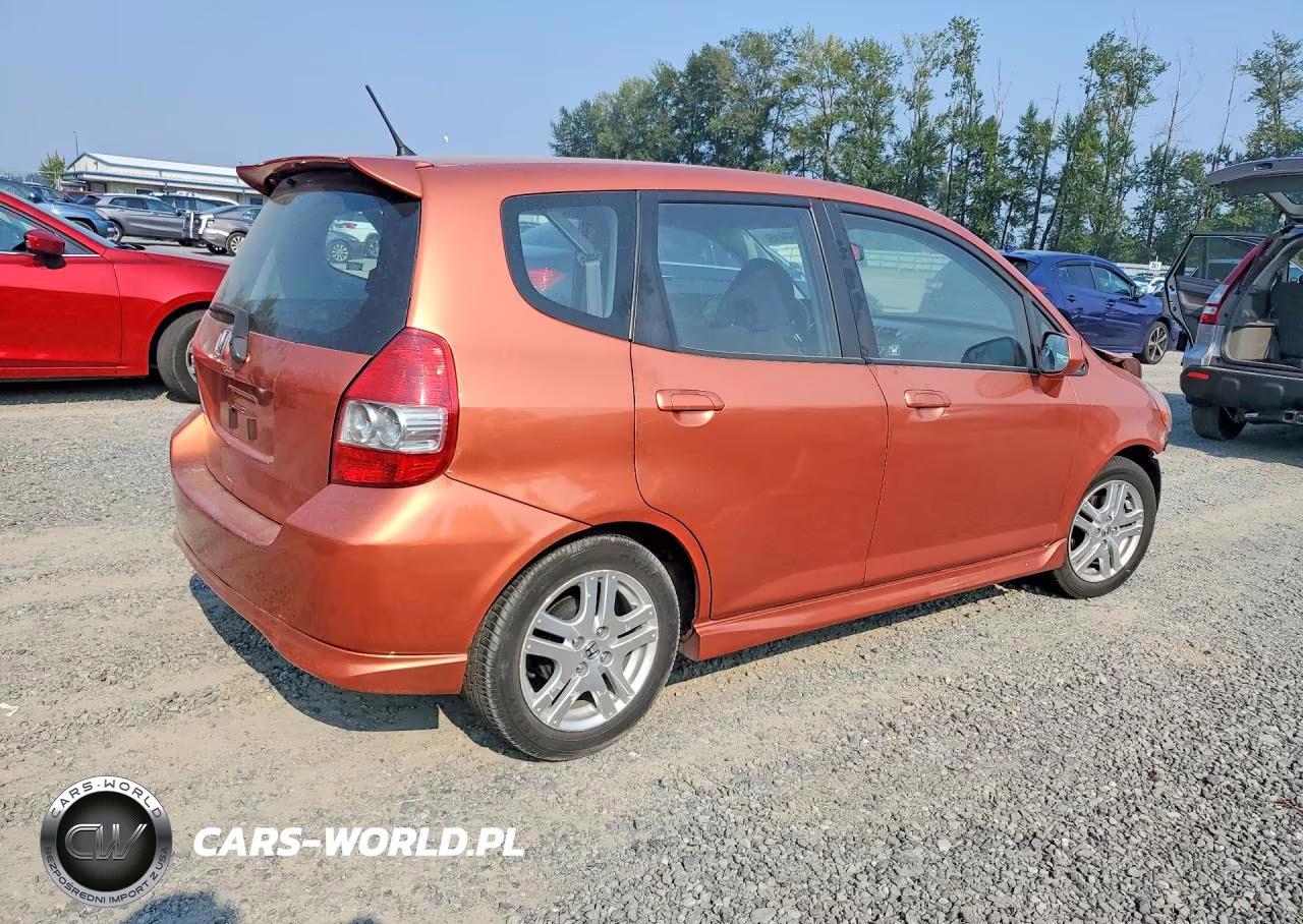 2007 Honda Fit S VIN:JHMGD37627S065296 - 3