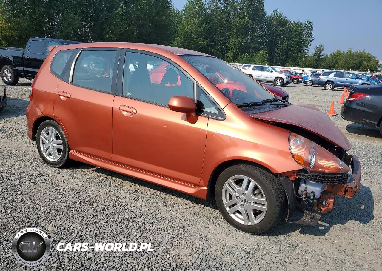 2007 Honda Fit S VIN:JHMGD37627S065296 - 4