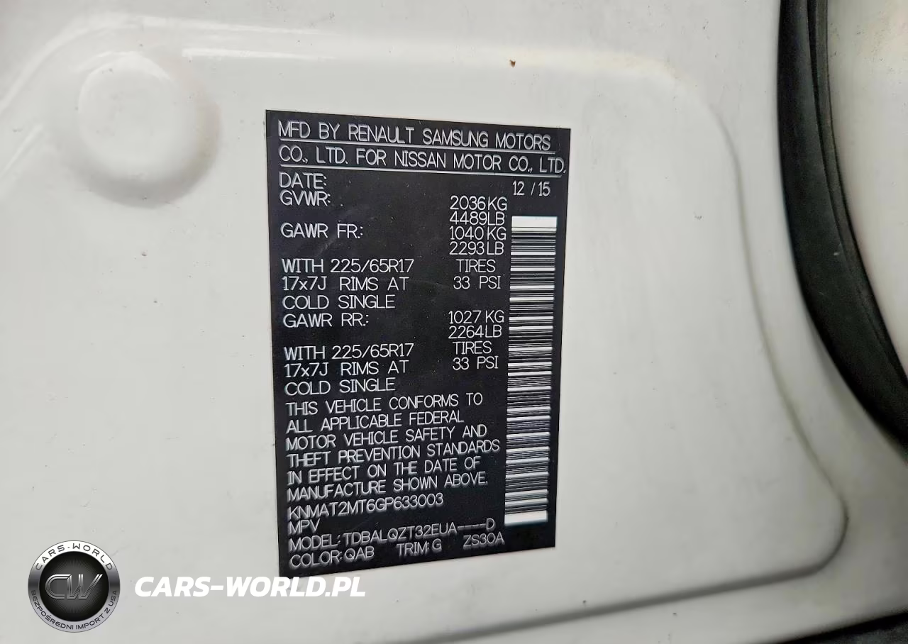 2016 Nissan Rogue Sv VIN:KNMAT2MT6GP633003 - 13