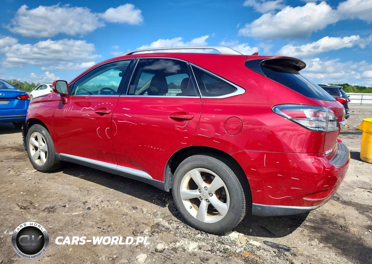 2010 Lexus Rx 350 VIN:2T2BK1BAXAC028809 - 2