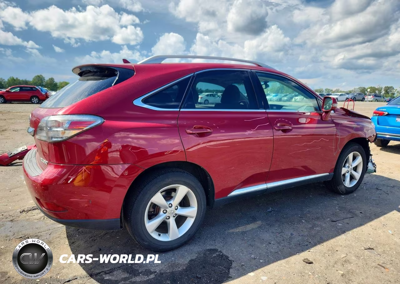 2010 Lexus Rx 350 VIN:2T2BK1BAXAC028809 - 3