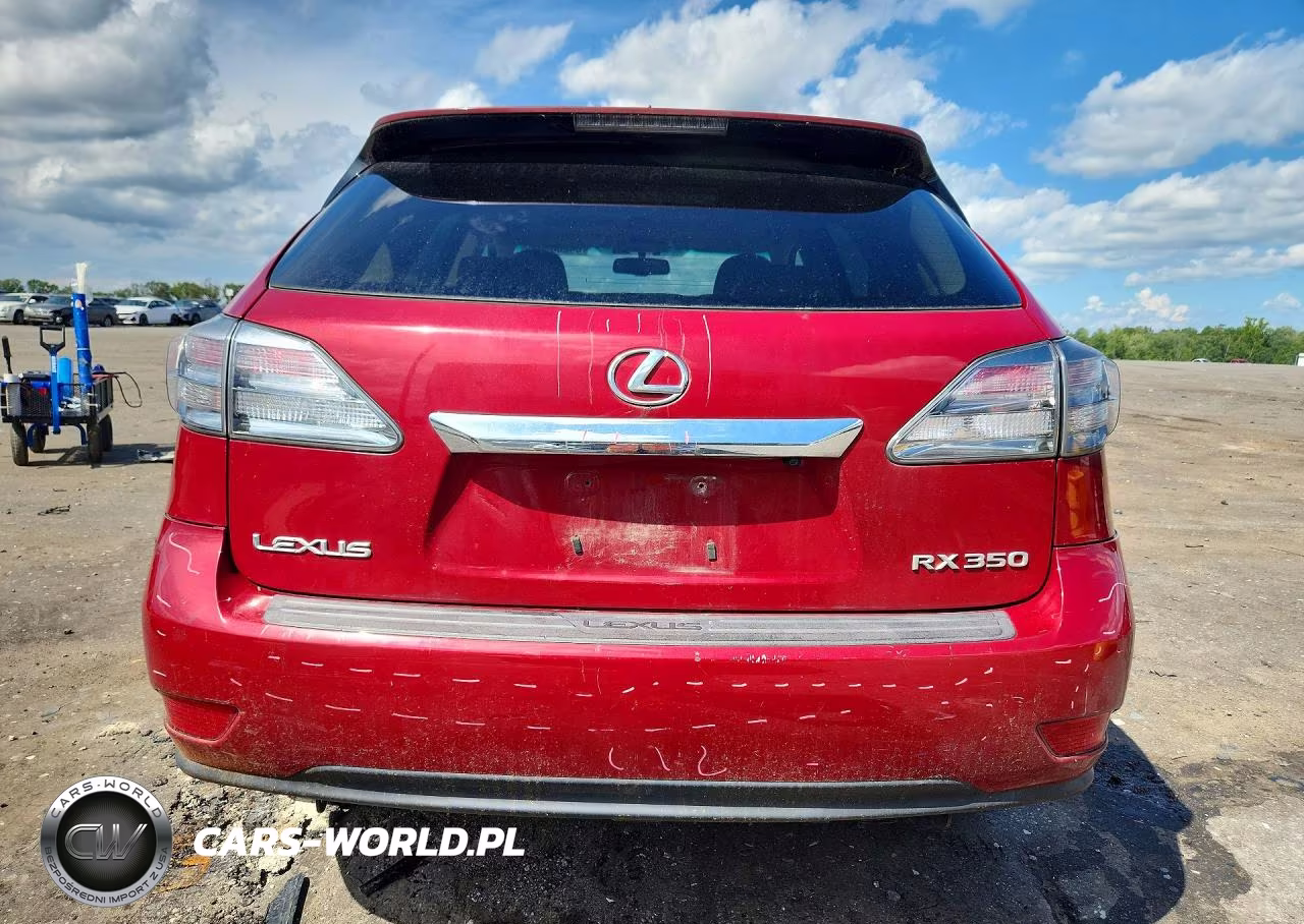 2010 Lexus Rx 350 VIN:2T2BK1BAXAC028809 - 6