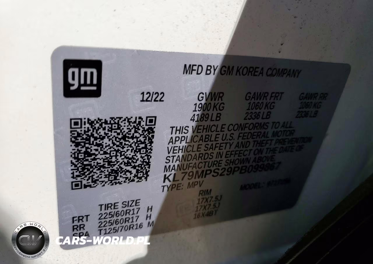 2023 Chevrolet Trailblazer Lt VIN:KL79MPS29PB099867 - 13