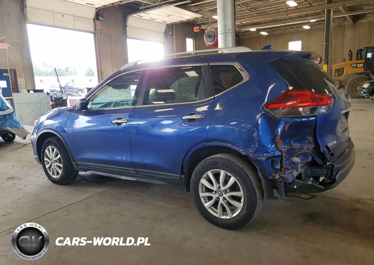 2017 Nissan Rogue Sv VIN:KNMAT2MV2HP547996 - 2