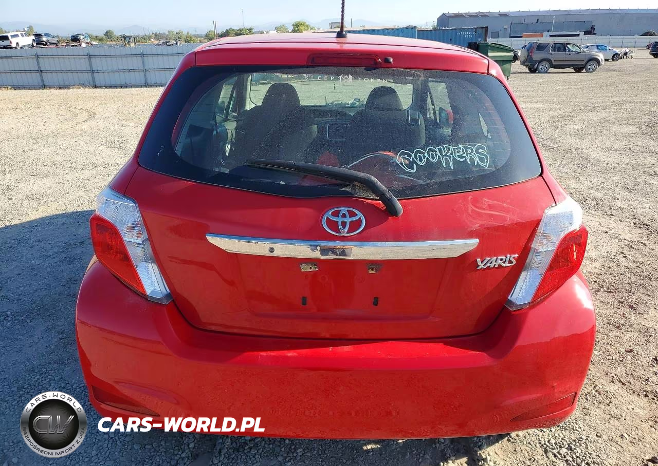 2014 Toyota Yaris 3-Door L Fleet VIN:VNKJTUD37EA008578 - 6