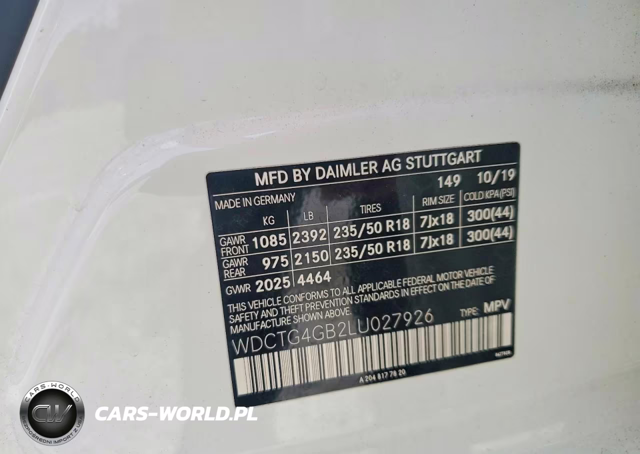 2020 Mercedes-Benz Gla 250 4Matic VIN:WDCTG4GB2LU027926 - 13
