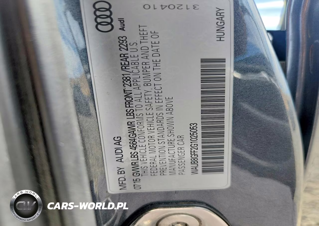 2016 Audi A3 Premium VIN:WAUB8GFF2G1025053 - 12
