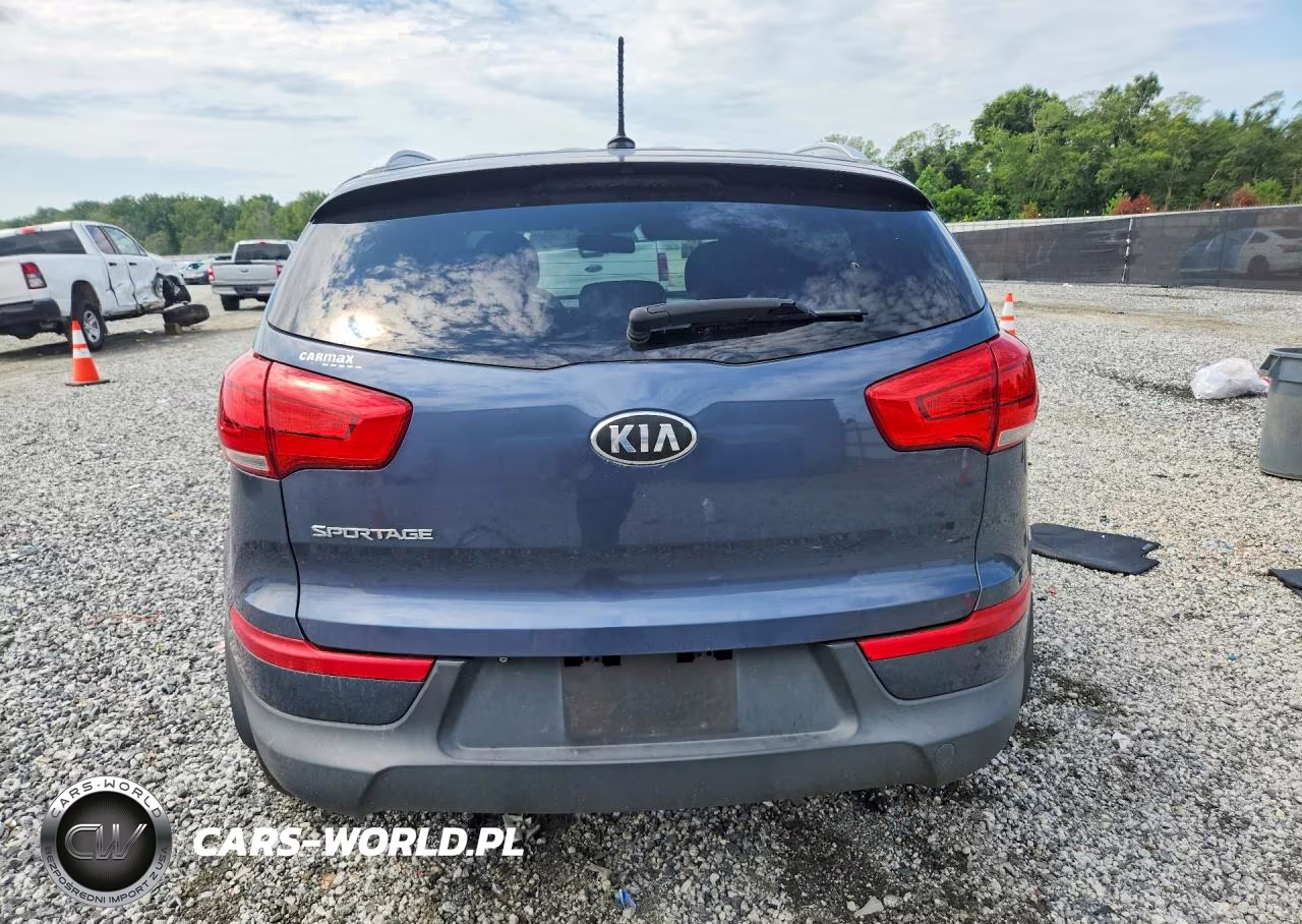 2016 Kia Sportage Lx VIN:KNDPB3AC7G7809998 - 6