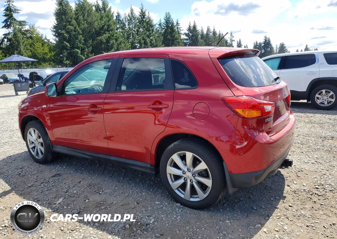 2015 Mitsubishi Outlander Sport Es VIN:4A4AR3AU3FE054121 - 2