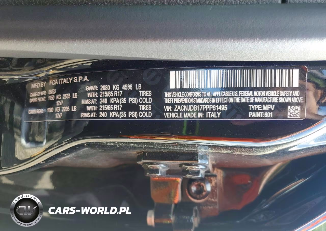 2023 Jeep Renegade Latitude VIN:ZACNJDB17PPP61495 - 12