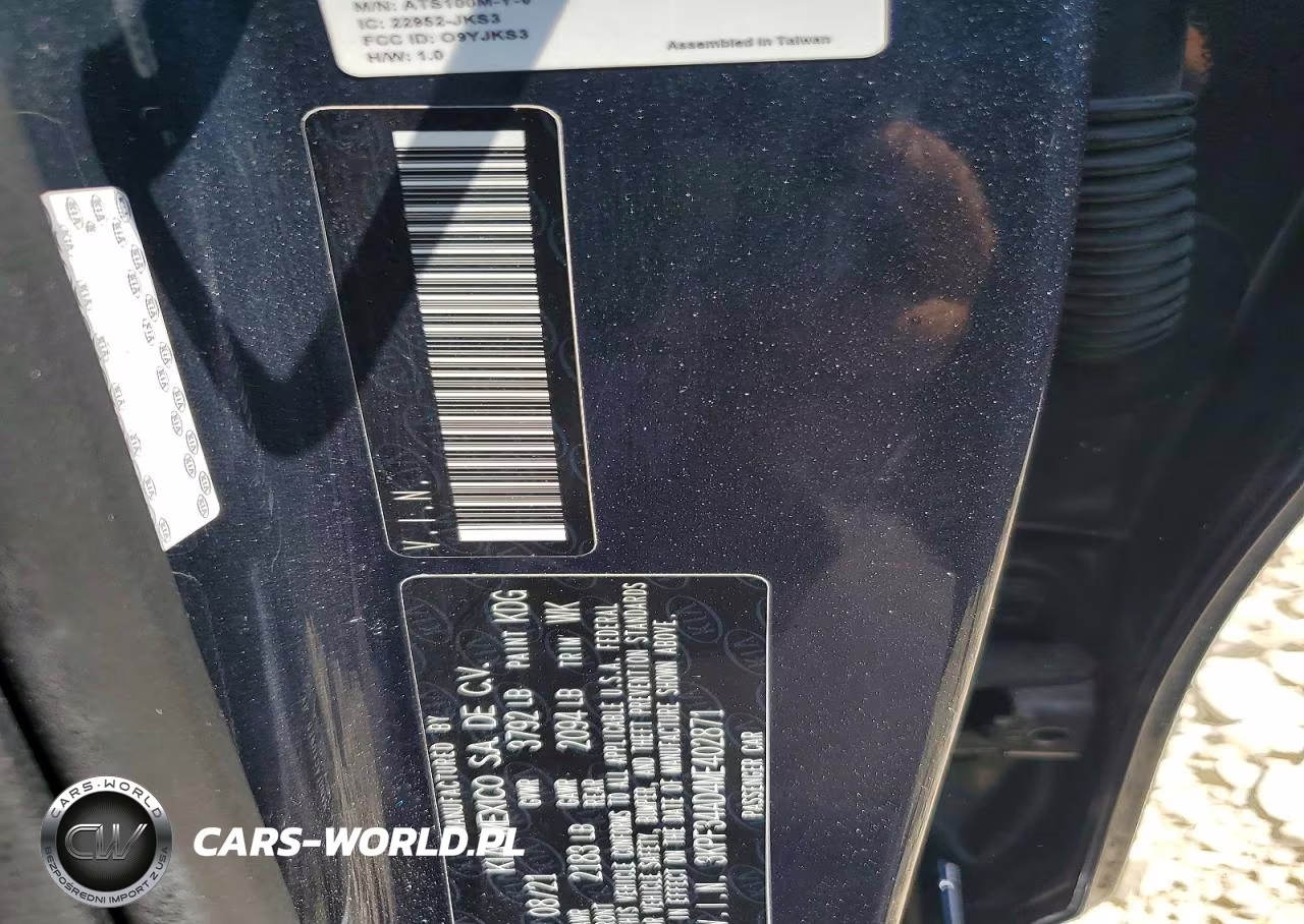 2021 Kia Forte Gt Line VIN:3KPF34AD4ME402871 - 12