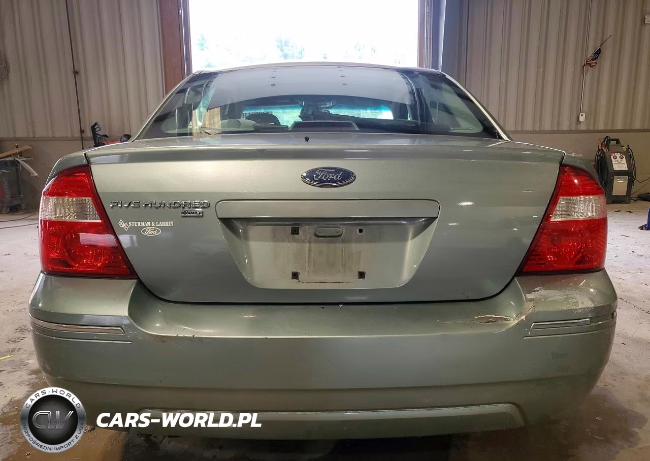 2005 Ford Five Hundred Se VIN:1FAFP26135G186171 - 6