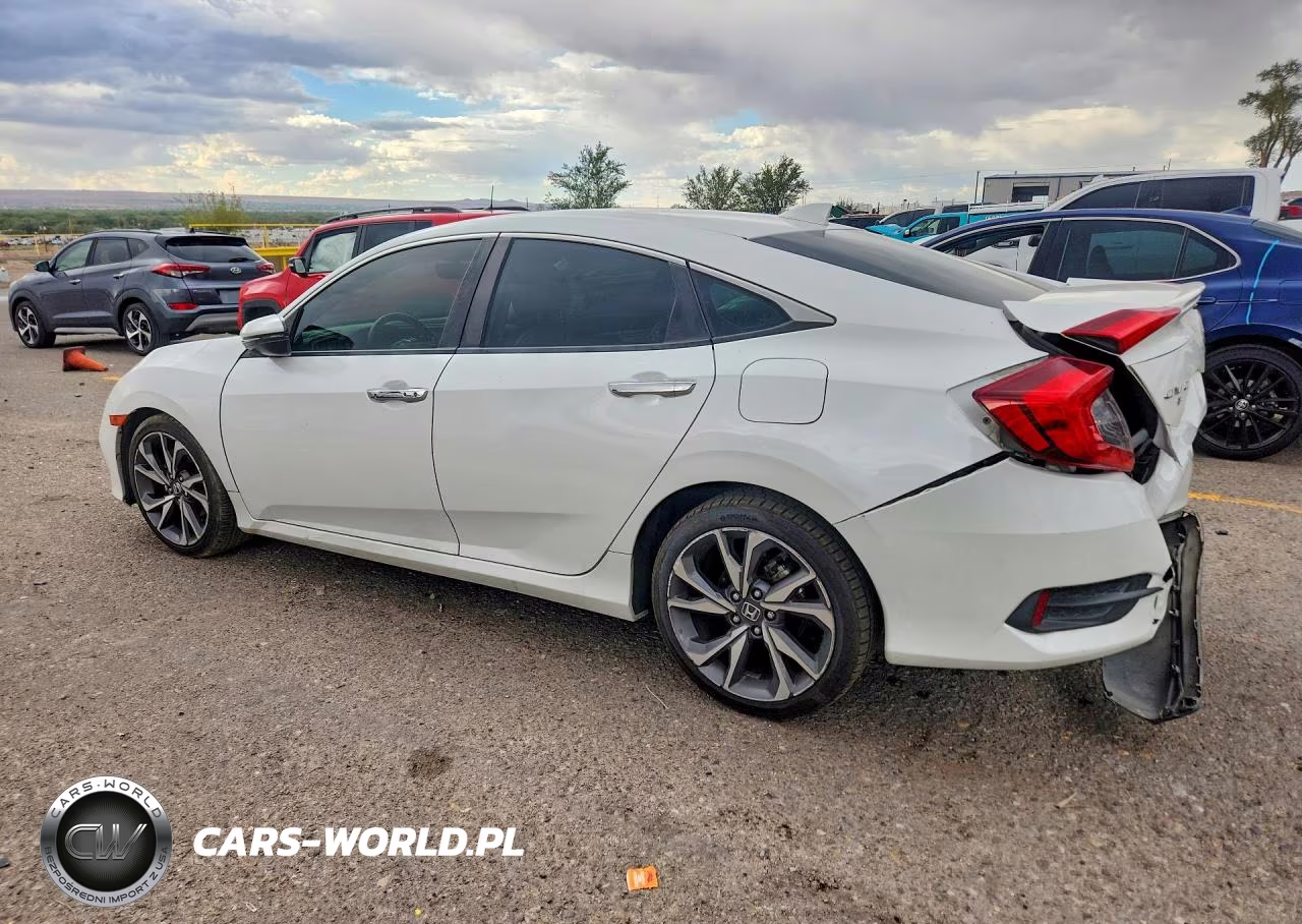 2019 Honda Civic Touring VIN:JHMFC1F99KX002335 - 2