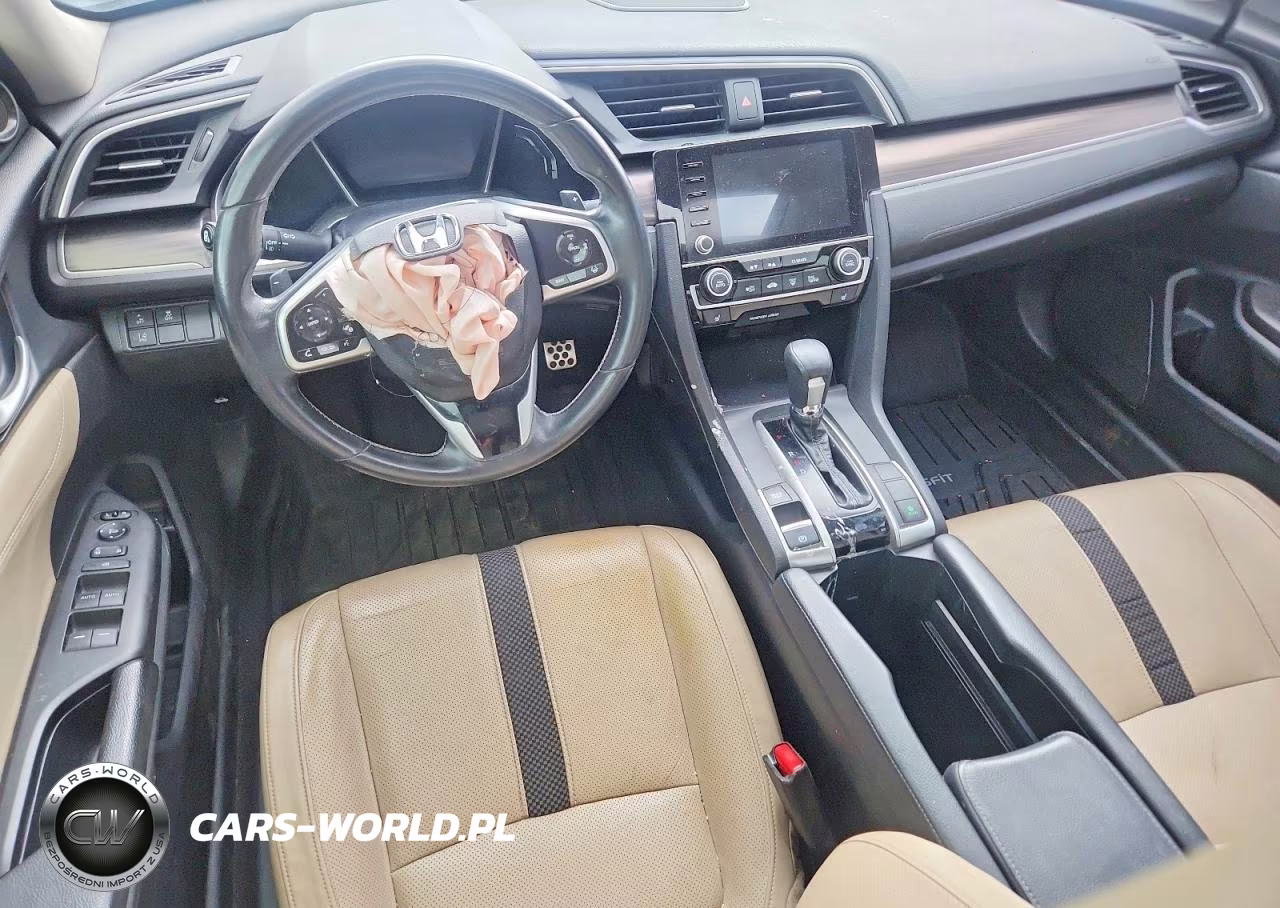 2019 Honda Civic Touring VIN:JHMFC1F99KX002335 - 8