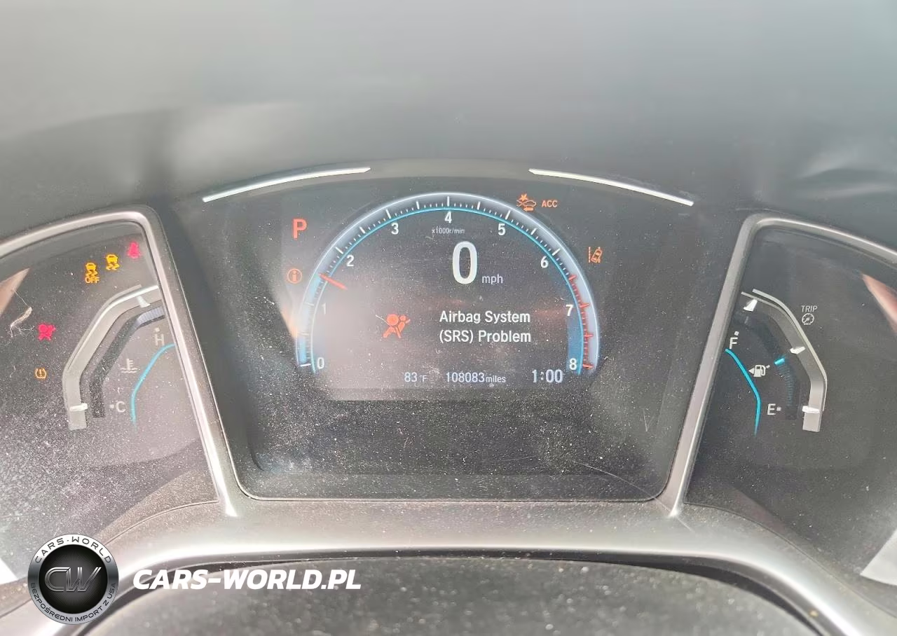2019 Honda Civic Touring VIN:JHMFC1F99KX002335 - 9
