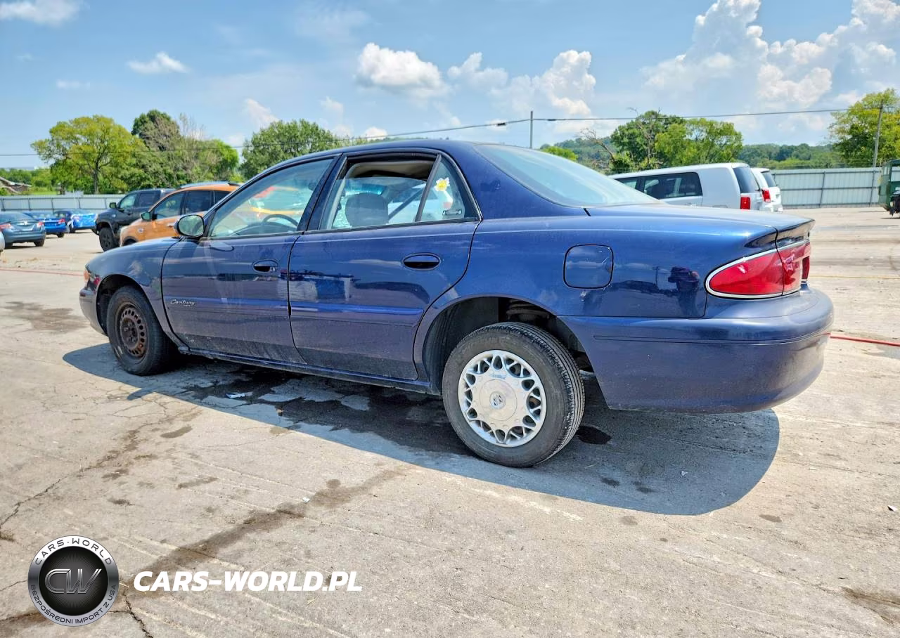 2002 Buick Century Custom VIN:2G4WS52J921235457 - 2