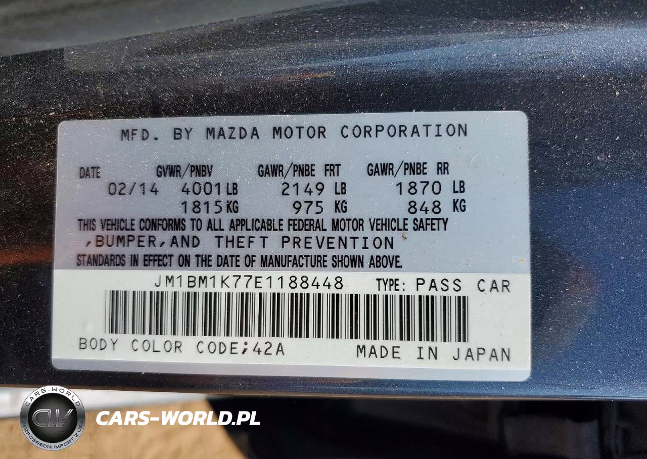 2014 Mazda 3 Sport VIN:JM1BM1K77E1188448 - 12