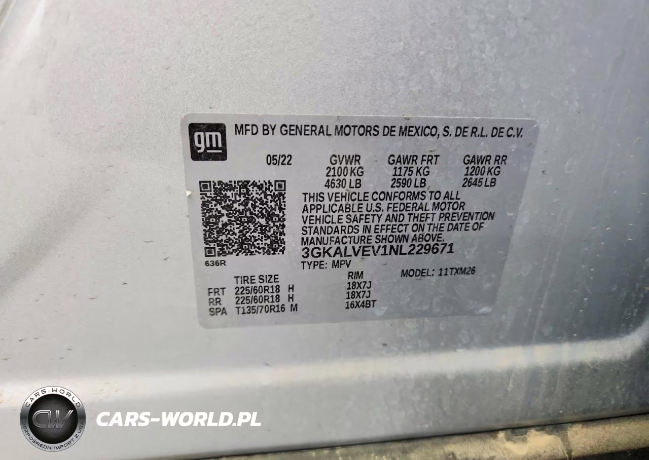 2022 GMC Terrain VIN:3GKALVEV1NL229671 - 13
