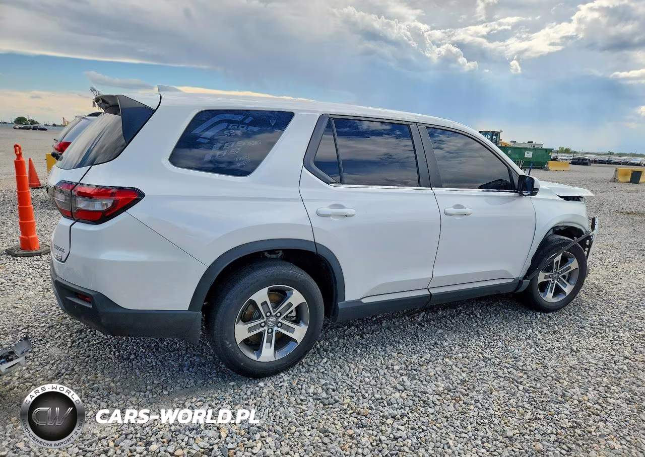 2025 Honda Pilot Exl VIN:5FNYG1H41SB061048 - 3