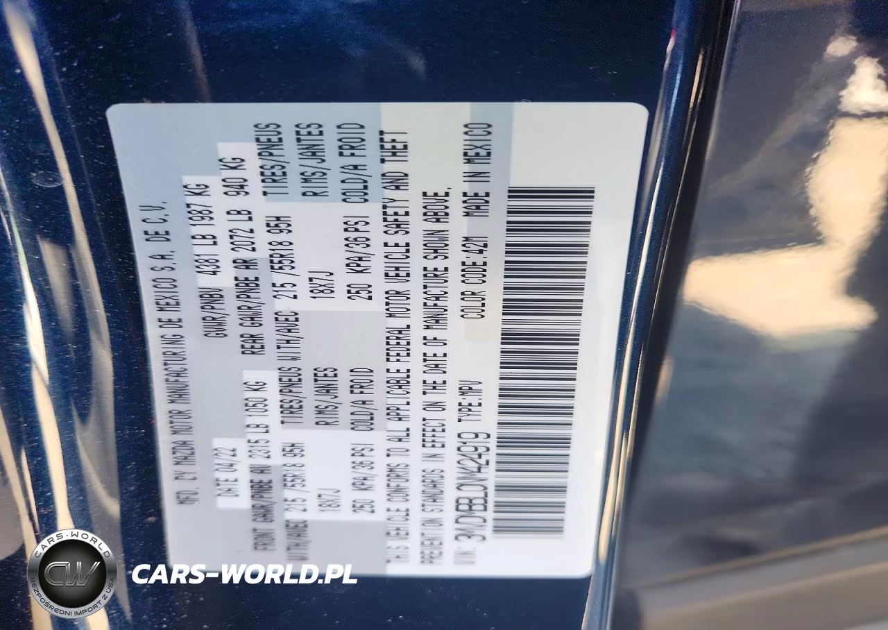 2022 Mazda Cx-30 Select VIN:3MVDMBBL0NM424919 - 14