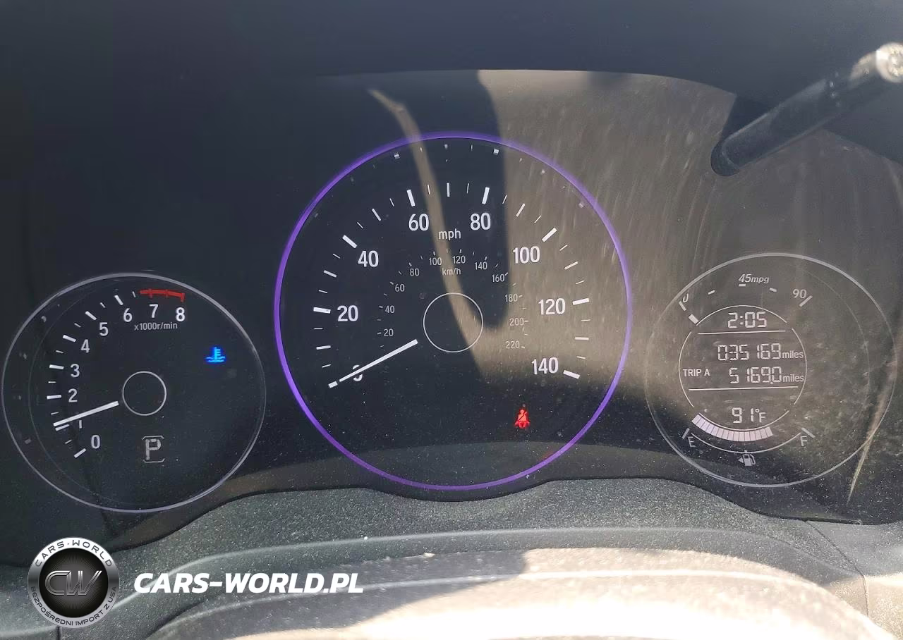 2020 Honda Hr-V Sport VIN:3CZRU6H13LM732615 - 9