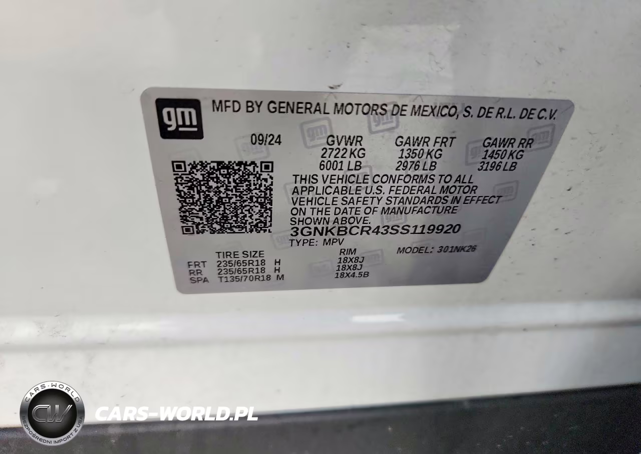 2025 Chevrolet Blazer 2Lt VIN:3GNKBCR43SS119920 - 13