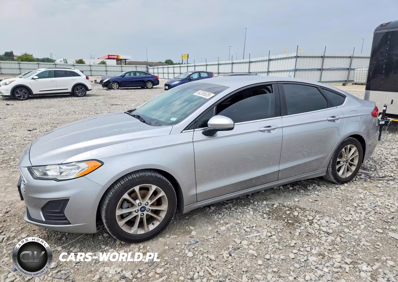 2020 Ford Fusion Se VIN:3FA6P0HD4LR190215 - 1